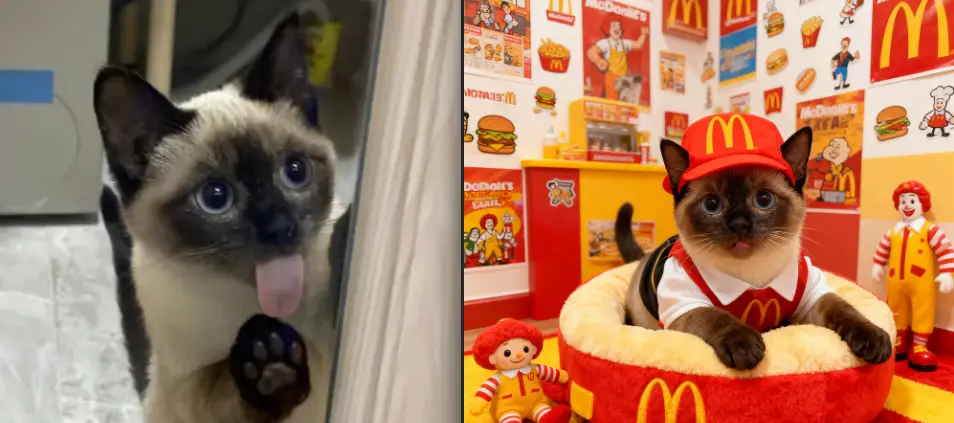 宠物麦当劳主题照