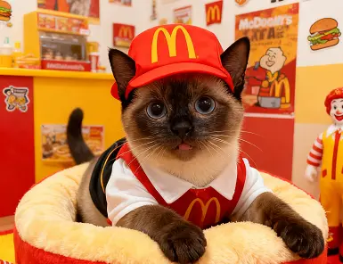 宠物麦当劳主题照